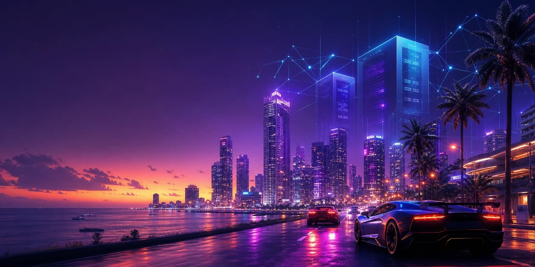 Urban multiplayer game server hosting